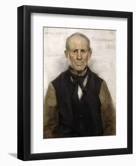 Old Willie - the Village Worthy, 1886-Sir James Guthrie-Framed Giclee Print