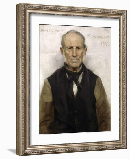 Old Willie - the Village Worthy, 1886-Sir James Guthrie-Framed Giclee Print