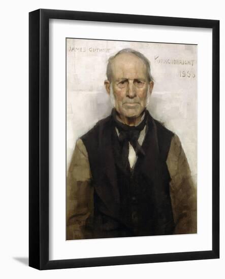 Old Willie - the Village Worthy, 1886-Sir James Guthrie-Framed Giclee Print