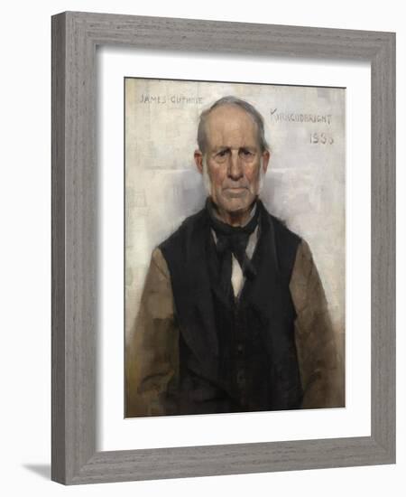 Old Willie - the Village Worthy-Sir James Guthrie-Framed Giclee Print