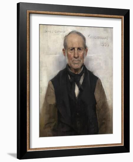 Old Willie - the Village Worthy-Sir James Guthrie-Framed Giclee Print