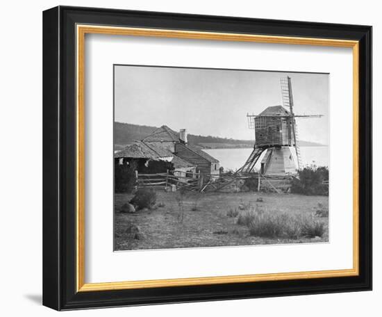 Old Windmill at Rokeby-null-Framed Photographic Print