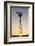 Old Windmill at Sunset Near New England, North Dakota, USA-Chuck Haney-Framed Photographic Print