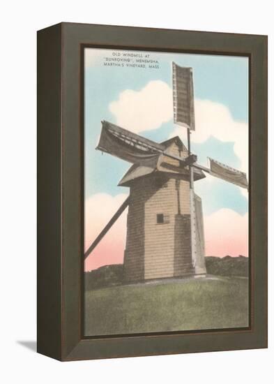 Old Windmill, Martha's Vineyard-null-Framed Stretched Canvas
