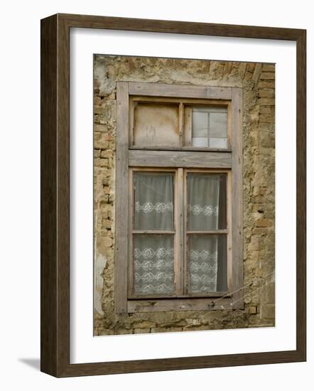 Old Window, Senj, Croatia-Russell Young-Framed Photographic Print