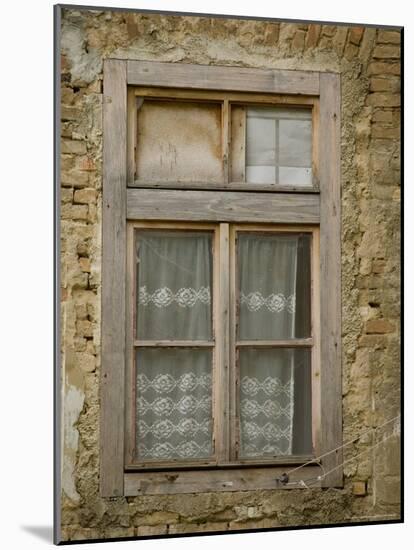 Old Window, Senj, Croatia-Russell Young-Mounted Photographic Print