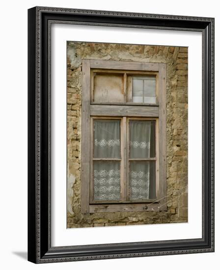 Old Window, Senj, Croatia-Russell Young-Framed Photographic Print