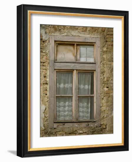 Old Window, Senj, Croatia-Russell Young-Framed Photographic Print