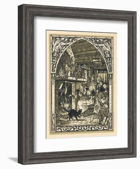 Old Witch Young Witch-Bernard Zuber-Framed Photographic Print