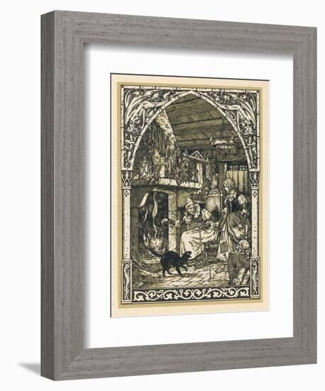 Old Witch Young Witch-Bernard Zuber-Framed Photographic Print