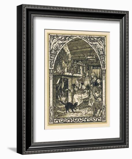 Old Witch Young Witch-Bernard Zuber-Framed Photographic Print