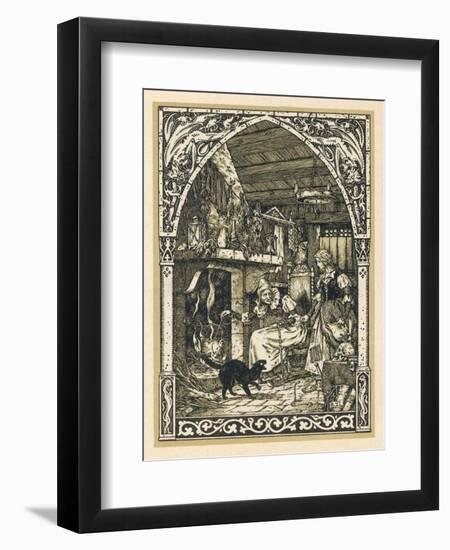 Old Witch Young Witch-Bernard Zuber-Framed Premium Photographic Print