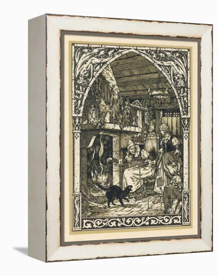 Old Witch Young Witch-Bernard Zuber-Framed Premier Image Canvas