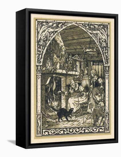 Old Witch Young Witch-Bernard Zuber-Framed Premier Image Canvas