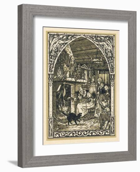 Old Witch Young Witch-Bernard Zuber-Framed Photographic Print