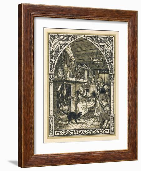 Old Witch Young Witch-Bernard Zuber-Framed Photographic Print