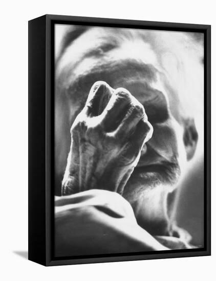 Old Woman Patient at the St. Louis Chronic Hospital-Grey Villet-Framed Premier Image Canvas