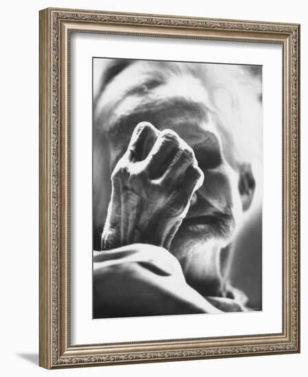 Old Woman Patient at the St. Louis Chronic Hospital-Grey Villet-Framed Photographic Print