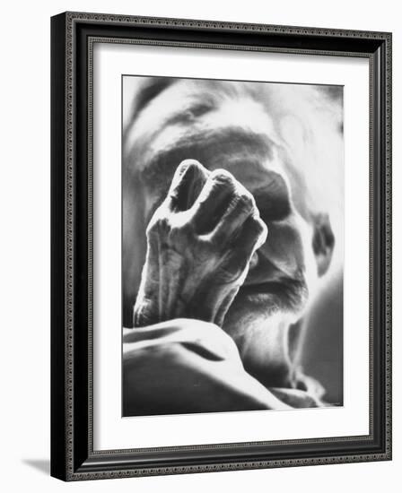 Old Woman Patient at the St. Louis Chronic Hospital-Grey Villet-Framed Photographic Print