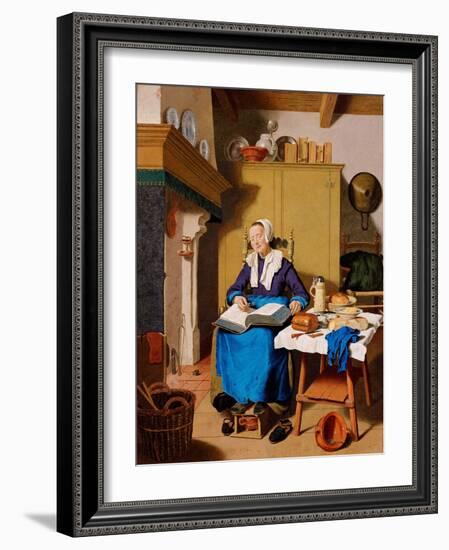 Old Woman-Jean-Étienne Liotard-Framed Giclee Print