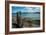 Old Wooden Mooring Post at Hawker Cove on Eastern Side of the Camel Estuary in North Cornwall-Jonathan Somers-Framed Photographic Print