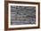 Old Wooden Slats of a Seaside Hut-Natalie Tepper-Framed Photo