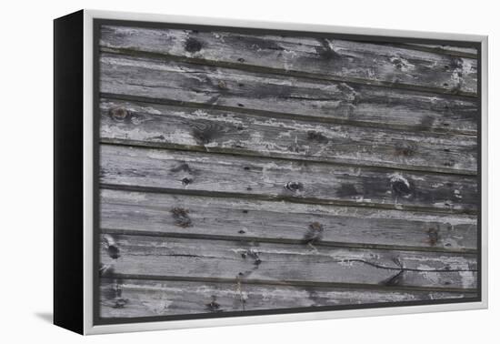 Old Wooden Slats of a Seaside Hut-Natalie Tepper-Framed Stretched Canvas