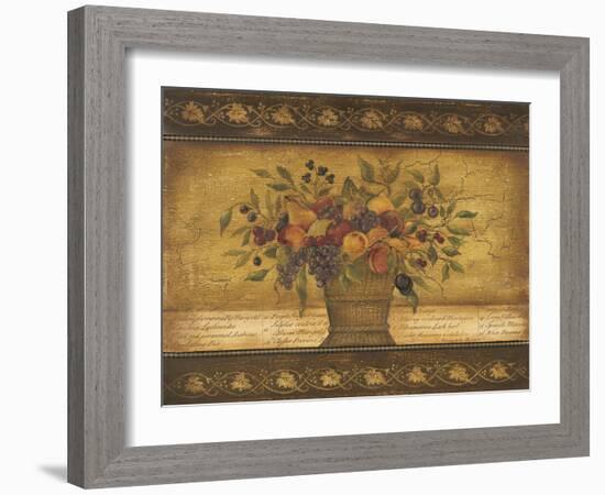 Old World Abundance I-Kimberly Poloson-Framed Art Print