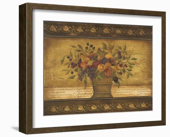 Old World Abundance I-Kimberly Poloson-Framed Art Print