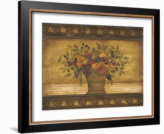 Old World Abundance I-Kimberly Poloson-Framed Art Print