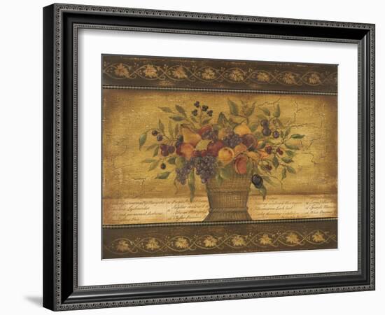 Old World Abundance I-Kimberly Poloson-Framed Art Print