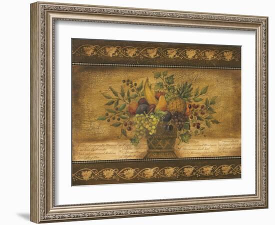 Old World Abundance II-Kimberly Poloson-Framed Art Print