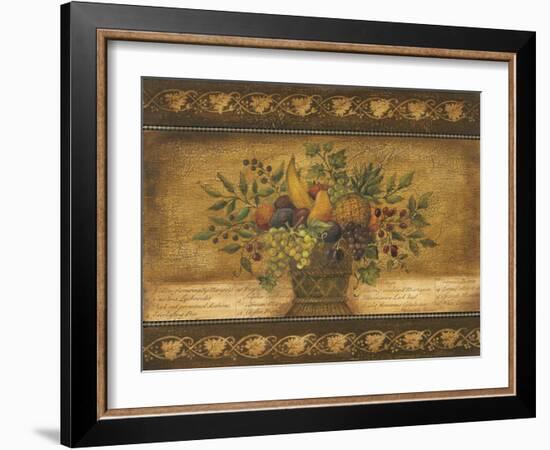 Old World Abundance II-Kimberly Poloson-Framed Art Print