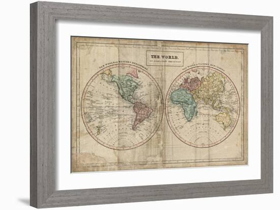 Old World Eastern Western-Wild Apple Portfolio-Framed Premium Giclee Print