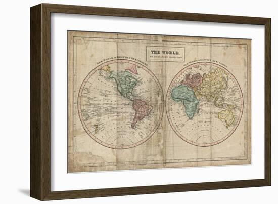 Old World Eastern Western-Wild Apple Portfolio-Framed Premium Giclee Print