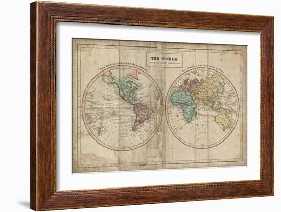 Old World Eastern Western-Wild Apple Portfolio-Framed Premium Giclee Print