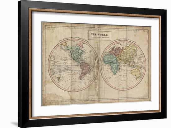 Old World Eastern Western-Wild Apple Portfolio-Framed Premium Giclee Print