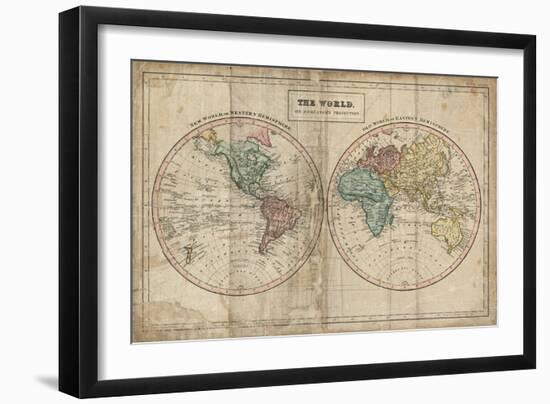 Old World Eastern Western-Wild Apple Portfolio-Framed Premium Giclee Print