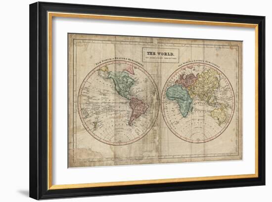 Old World Eastern Western-Wild Apple Portfolio-Framed Premium Giclee Print