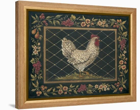 Old World Hen-Kimberly Poloson-Framed Stretched Canvas