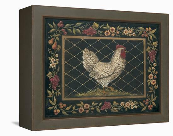 Old World Hen-Kimberly Poloson-Framed Stretched Canvas