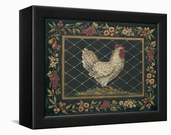 Old World Hen-Kimberly Poloson-Framed Stretched Canvas