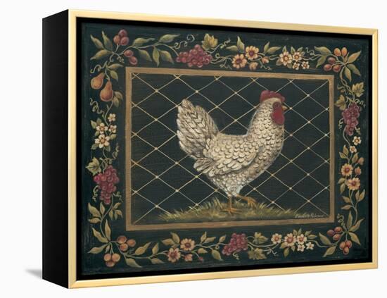 Old World Hen-Kimberly Poloson-Framed Stretched Canvas