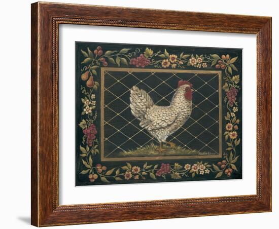 Old World Hen-Kimberly Poloson-Framed Art Print