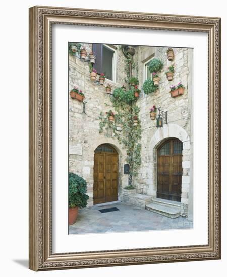 Old World House, Assisi, Umbria, Italy-Rob Tilley-Framed Photographic Print