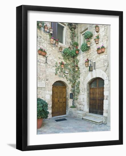 Old World House, Assisi, Umbria, Italy-Rob Tilley-Framed Photographic Print