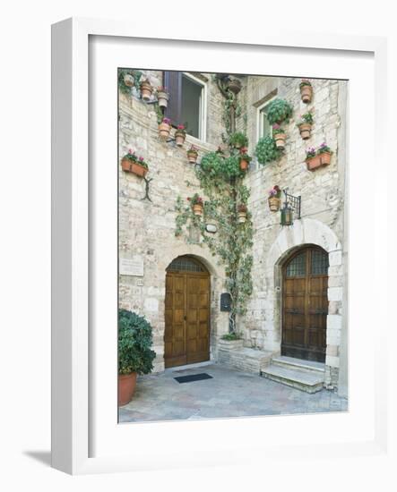 Old World House, Assisi, Umbria, Italy-Rob Tilley-Framed Photographic Print