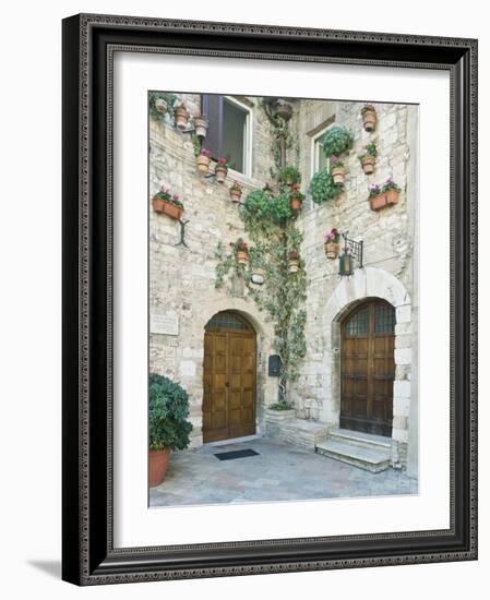 Old World House, Assisi, Umbria, Italy-Rob Tilley-Framed Photographic Print