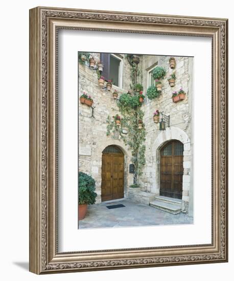 Old World House, Assisi, Umbria, Italy-Rob Tilley-Framed Photographic Print