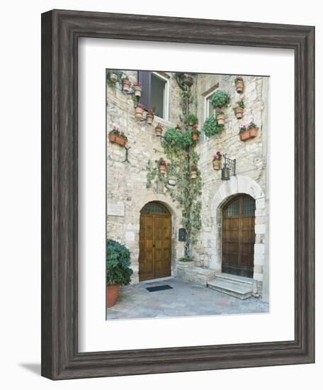 Old World House, Assisi, Umbria, Italy-Rob Tilley-Framed Photographic Print